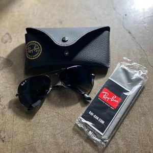 Rayban RB3025 Aviator Blue/Grey Gradient Polarized | Never used